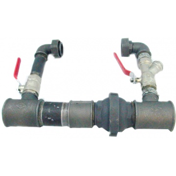Pump by-pass (25mm, 1") (made of steel) - for a pump with a 25 mm connection