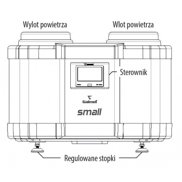 Heat pump air-water Galmet SMALL