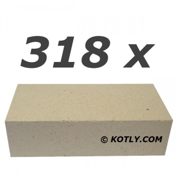 Chamotte brick 65 - palette 318 units