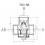 Zawór mieszający trójdrogowy 32mm (5/4 cala) REGULUS TSV5B 45°C