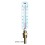 Vertical thermometer INTROL  (up to) 120 centigrades (thread 3/4")
