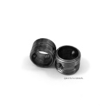 Connection fittings for aluminum radiator - 2 pieces