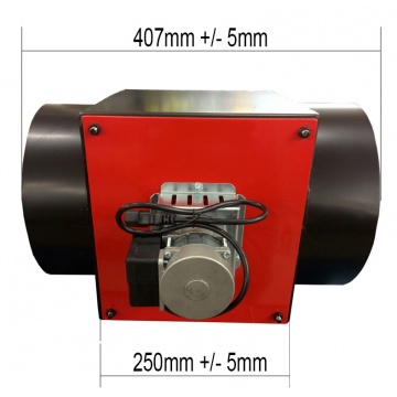 Extraction ventilator ZIDER (casing + fan WC149.2) 150 mm