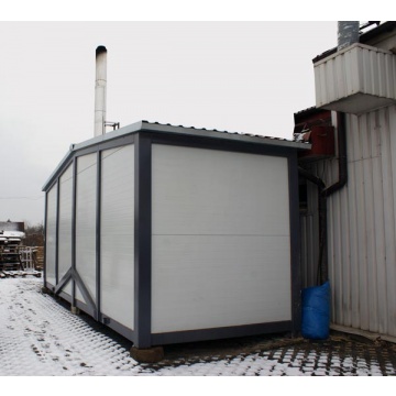 Freistehender Containerkesselhaus KK 120 kW