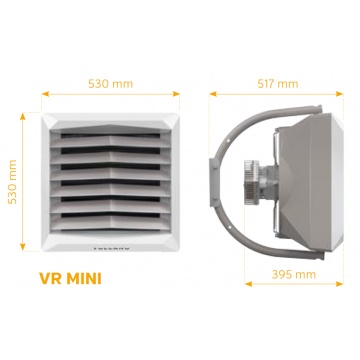 Hot water air heater Volcano VR MINI EC