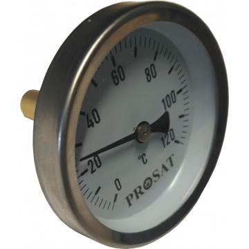 Thermometer PROSAT mit Gewinde 1/2" - bis 120 Grad Celsius