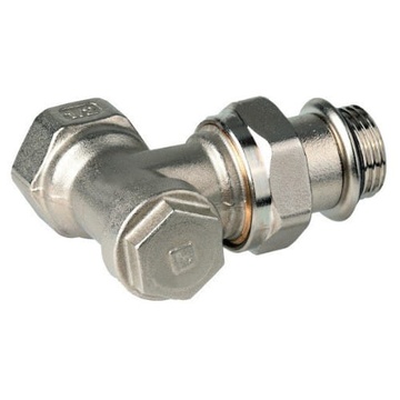Lockshield valve Honeywell V2430E0015A - angular