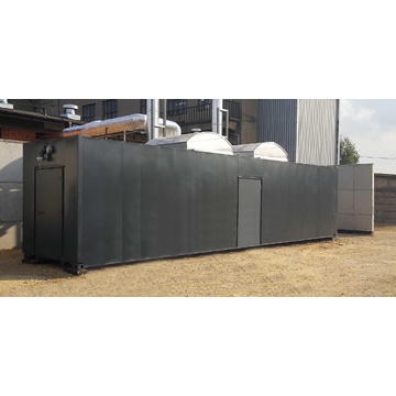 Outdoor container boiler room 40ft - 600 kW