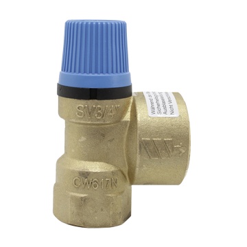 Watts SVW safety valve 6 bar 3/4" for hot water