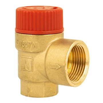 Safety valve for central heating MS AFRISO 1,5 bar 3/4" 42360