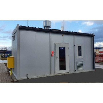 Outdoor container boiler room for Gas