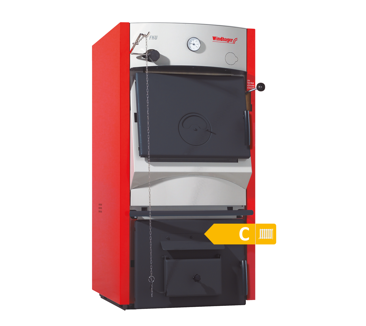 piec na drewno Winghager LogWIN Premium TOUCH