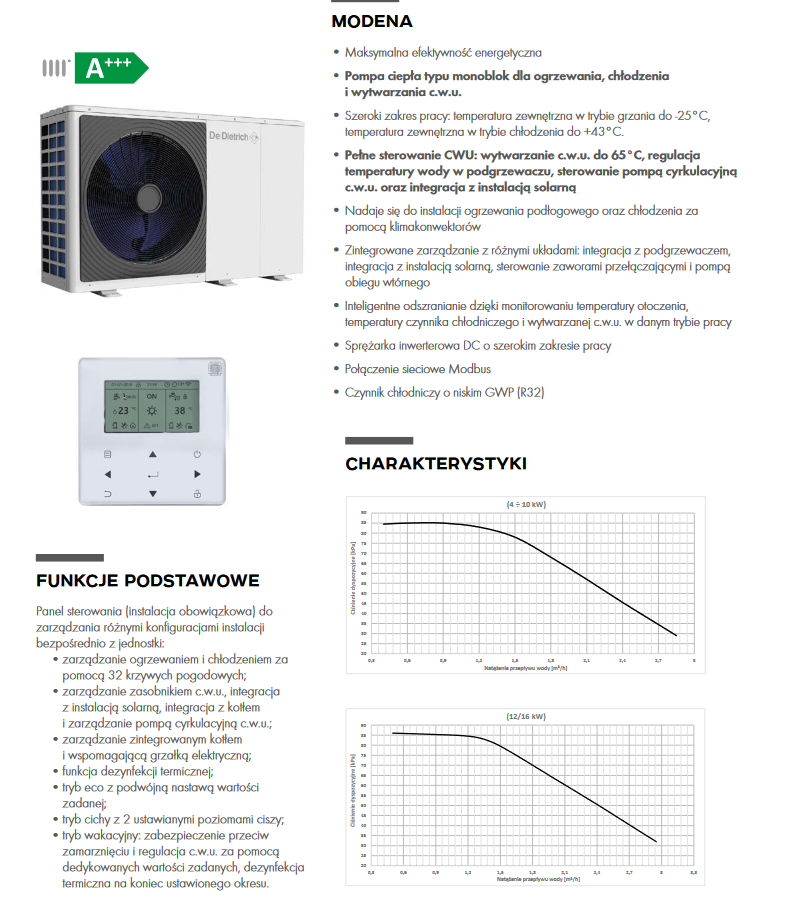 Budowa pompy ciepla De Dietrich