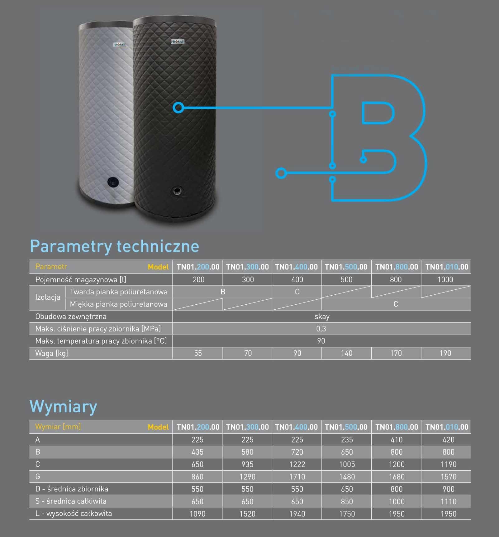 Akumulační nádrž PROSAT