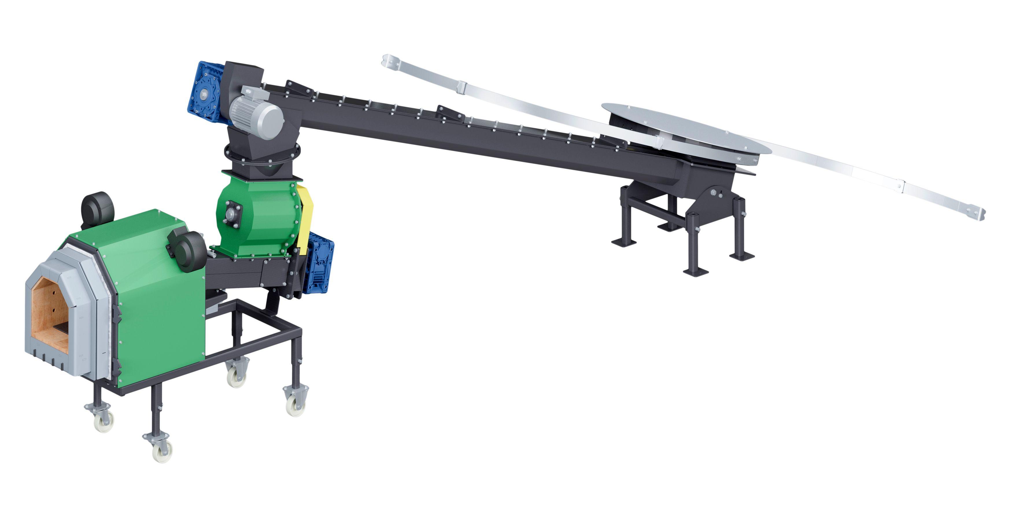 Raumaustragung und Brenner